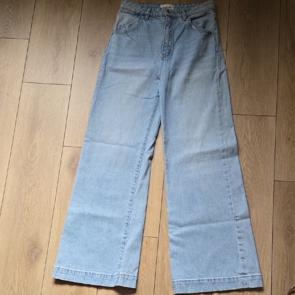 ROLLA'S High Rise Wide Leg Jeans Sz 28 - Picture 2 of 14